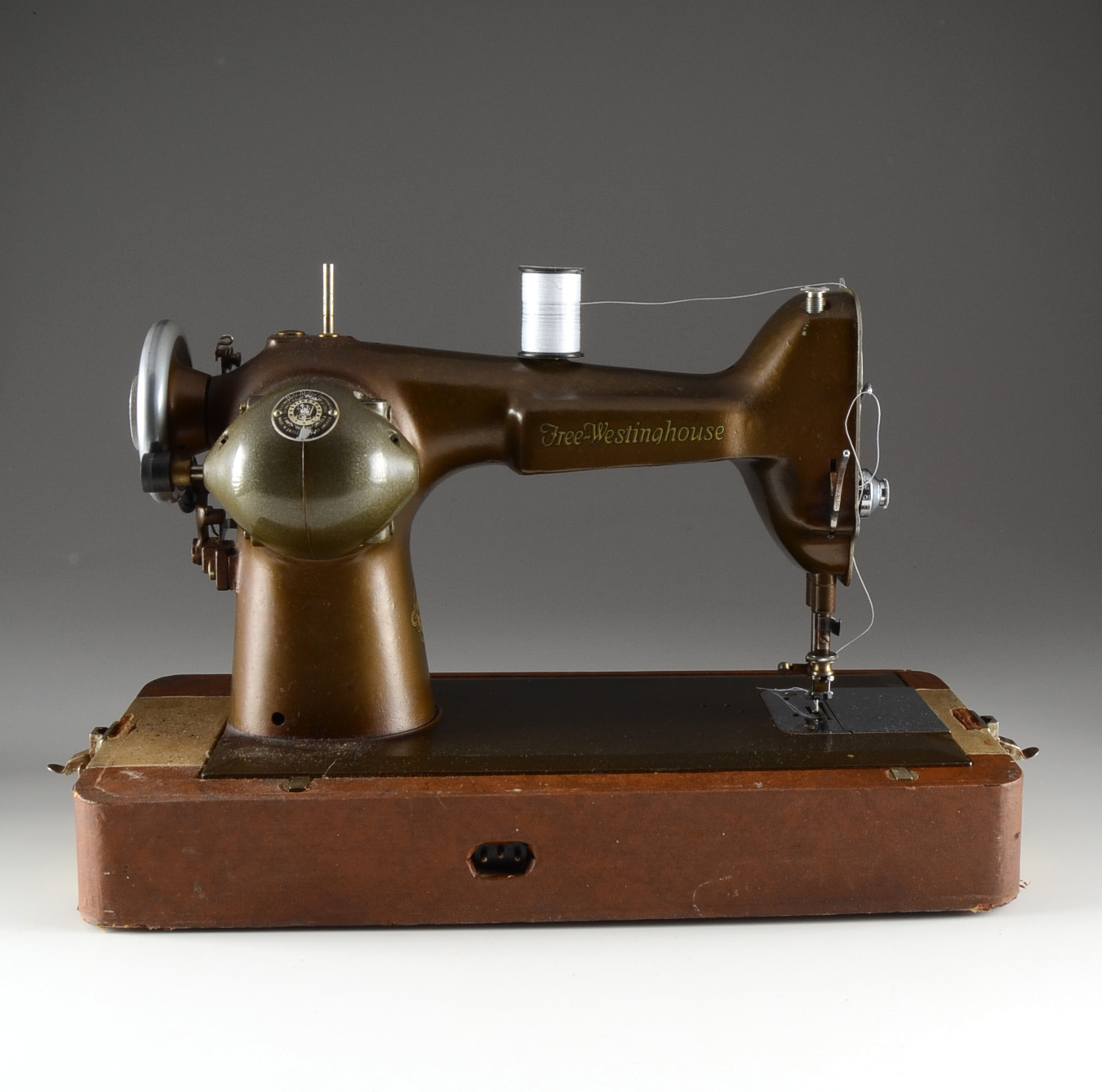 Vintage Free-Westinghouse Portable Sewing Machine.