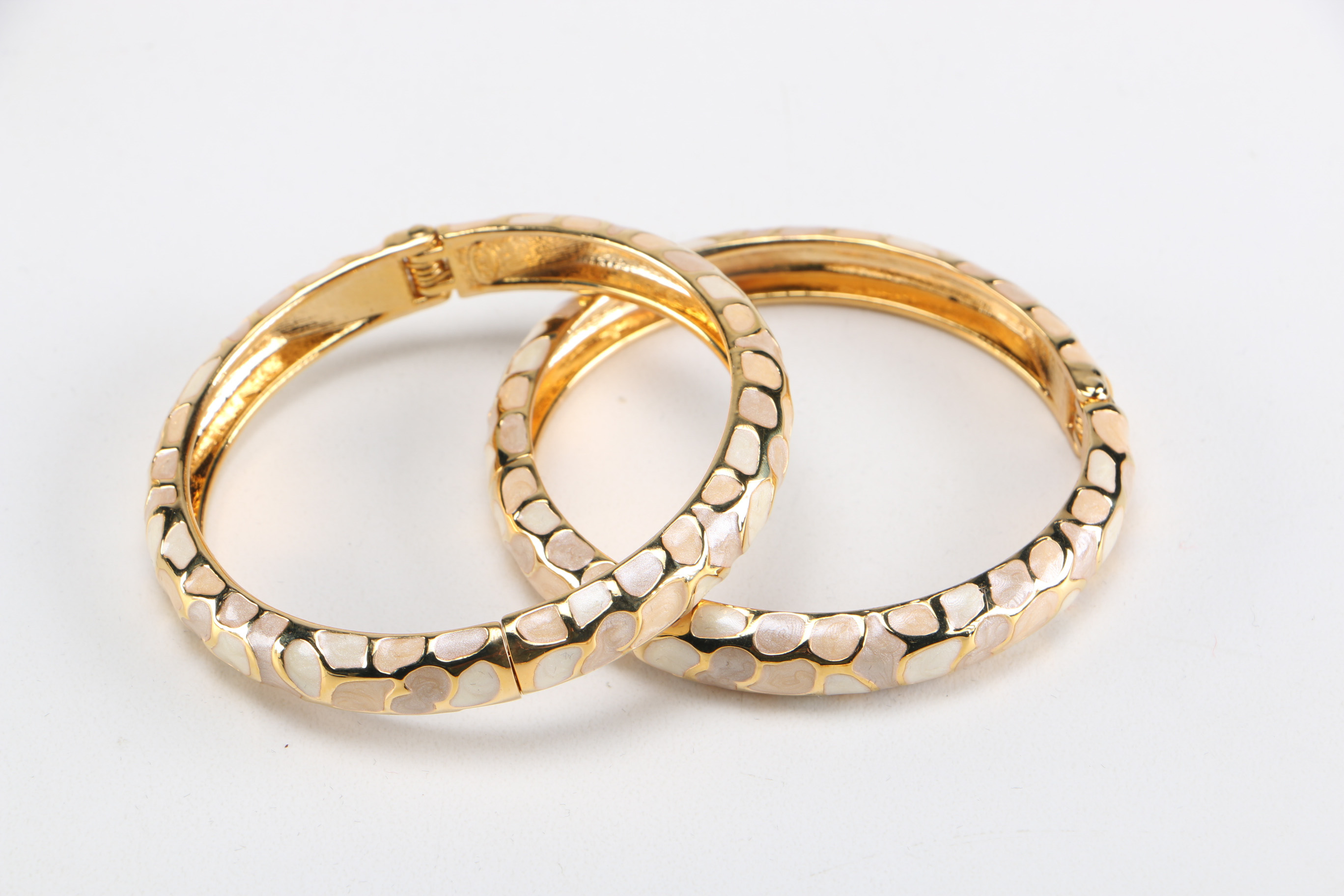 Colleciton of Joan Rivers Enameled Bracelets