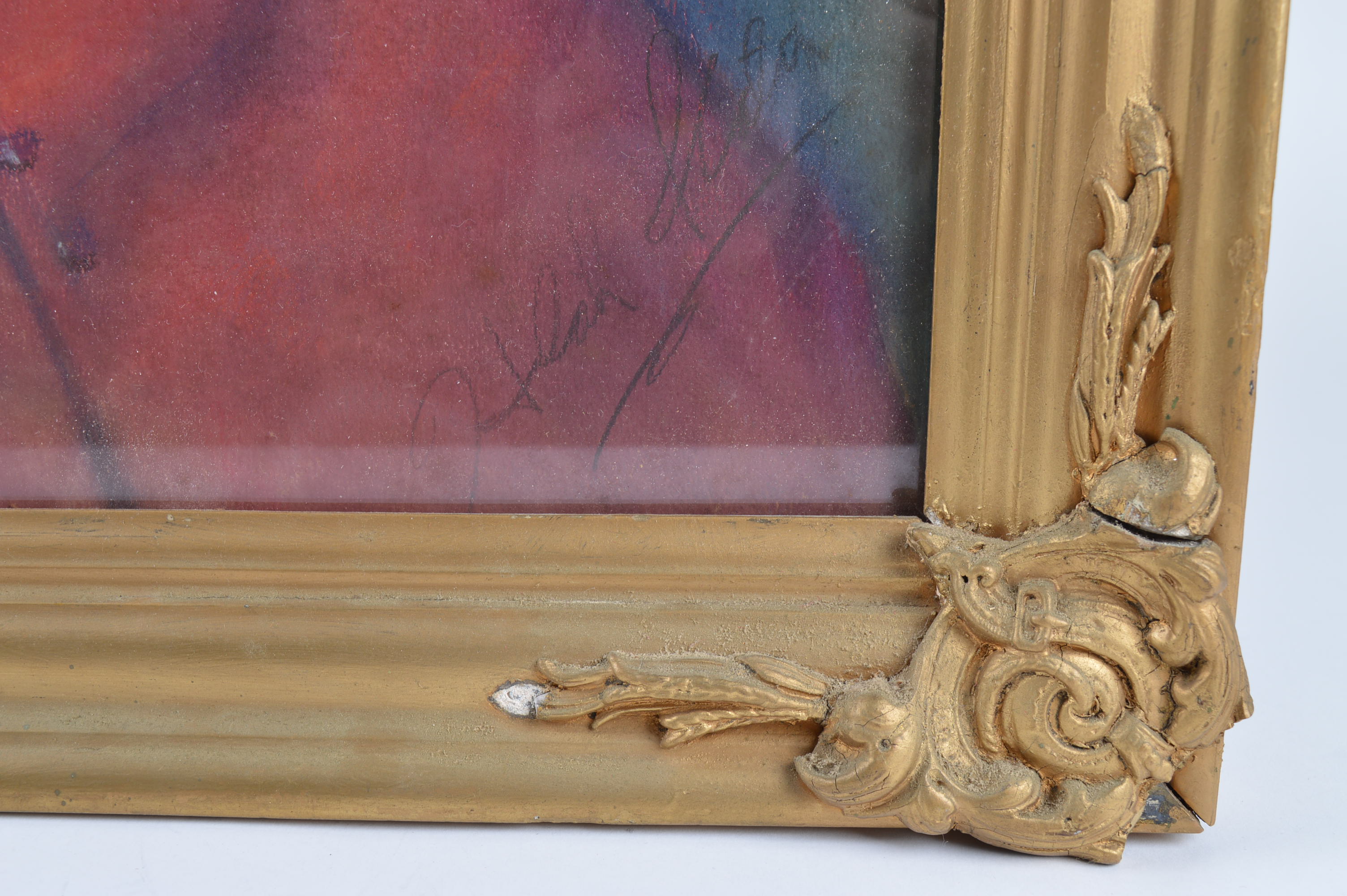 Original Pastel Study of Pope Innocent after Painting by Velasquez