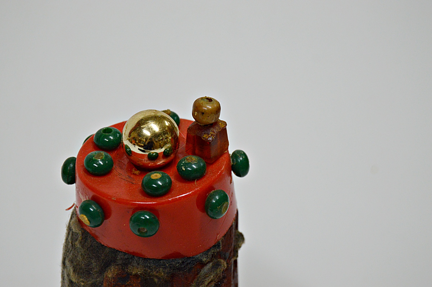 Original Signed Outsider Mixed Media Sculpture by Robert McKinney