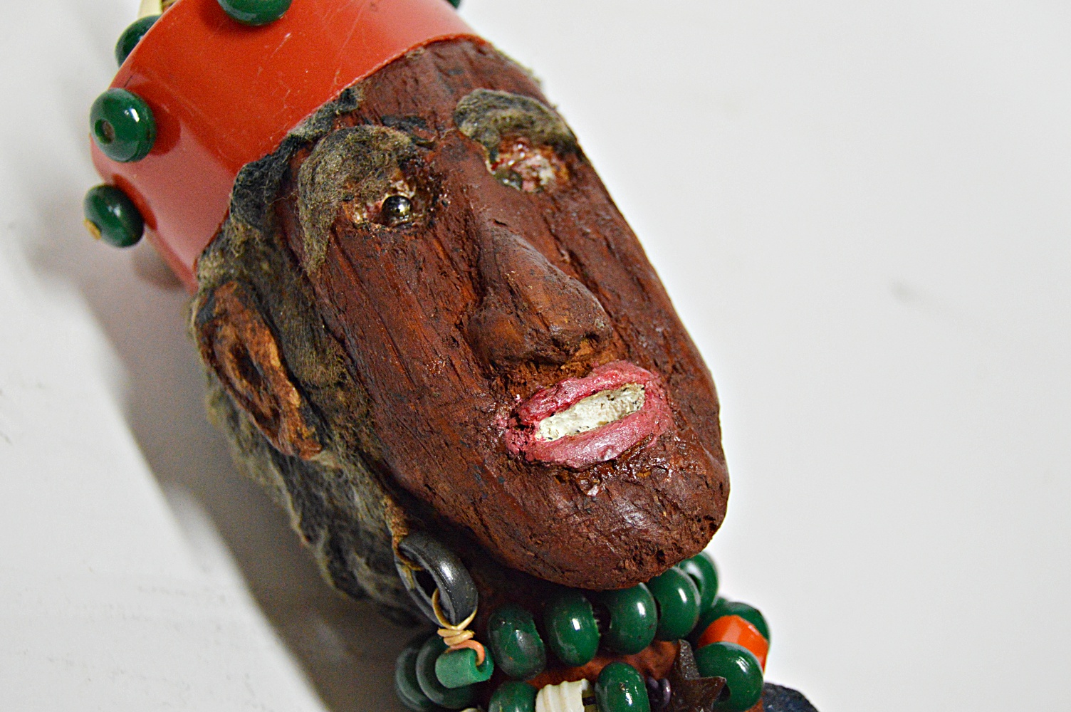 Original Signed Outsider Mixed Media Sculpture by Robert McKinney