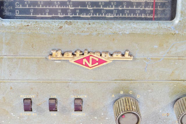 National NC Model SW-54 Radio
