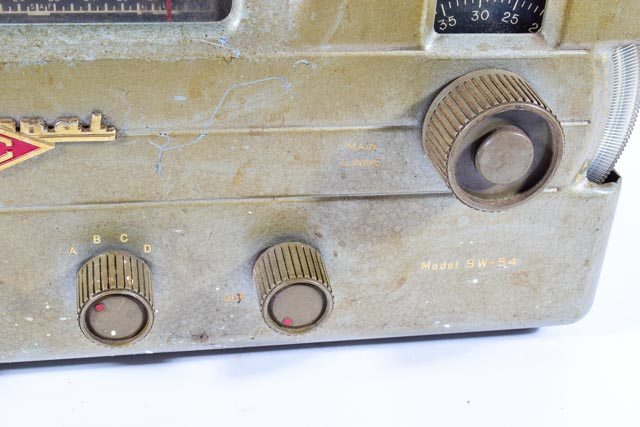National NC Model SW-54 Radio
