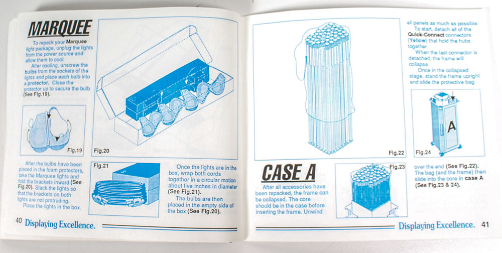 Skyline Trade Show Table Top Display