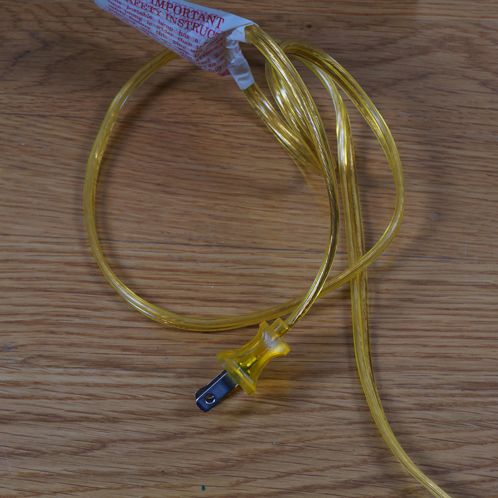 Black Bobbin Turned Floor Lamp