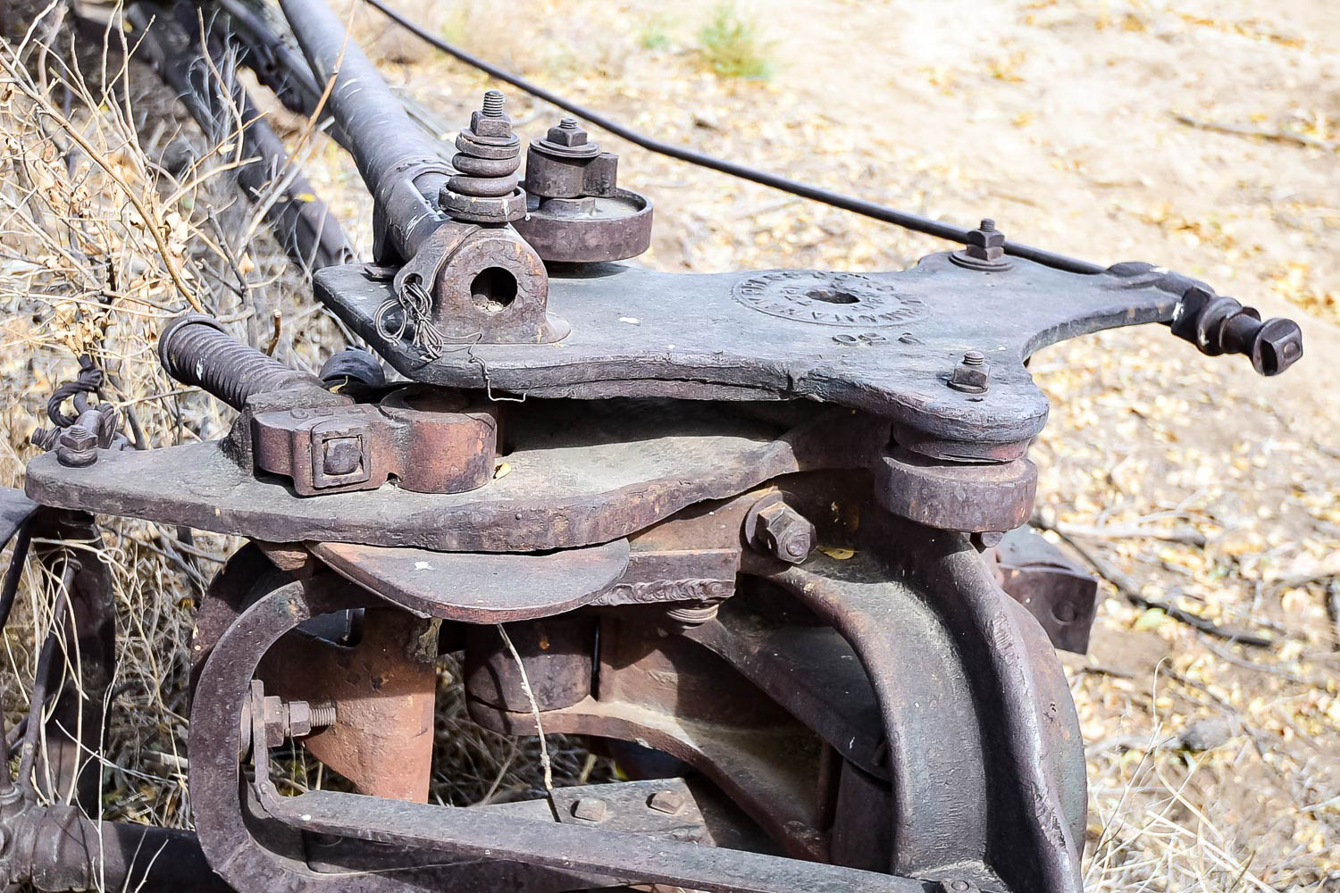 Antique Panama Hay Press Co. Hay Press