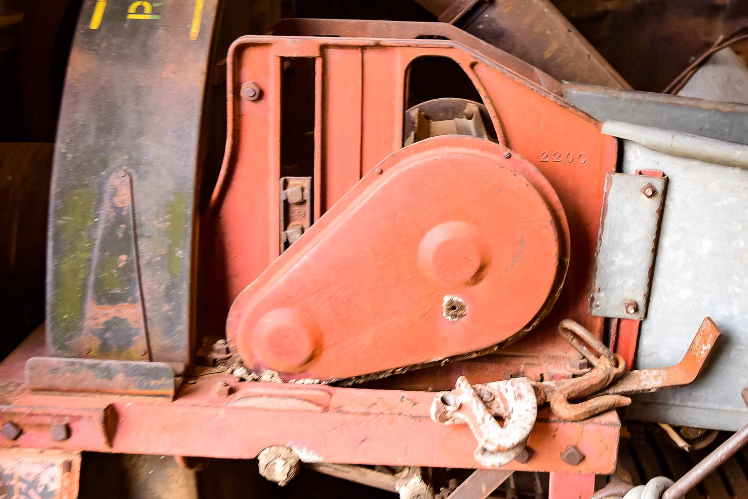 Vintage Silage Cutter Machine