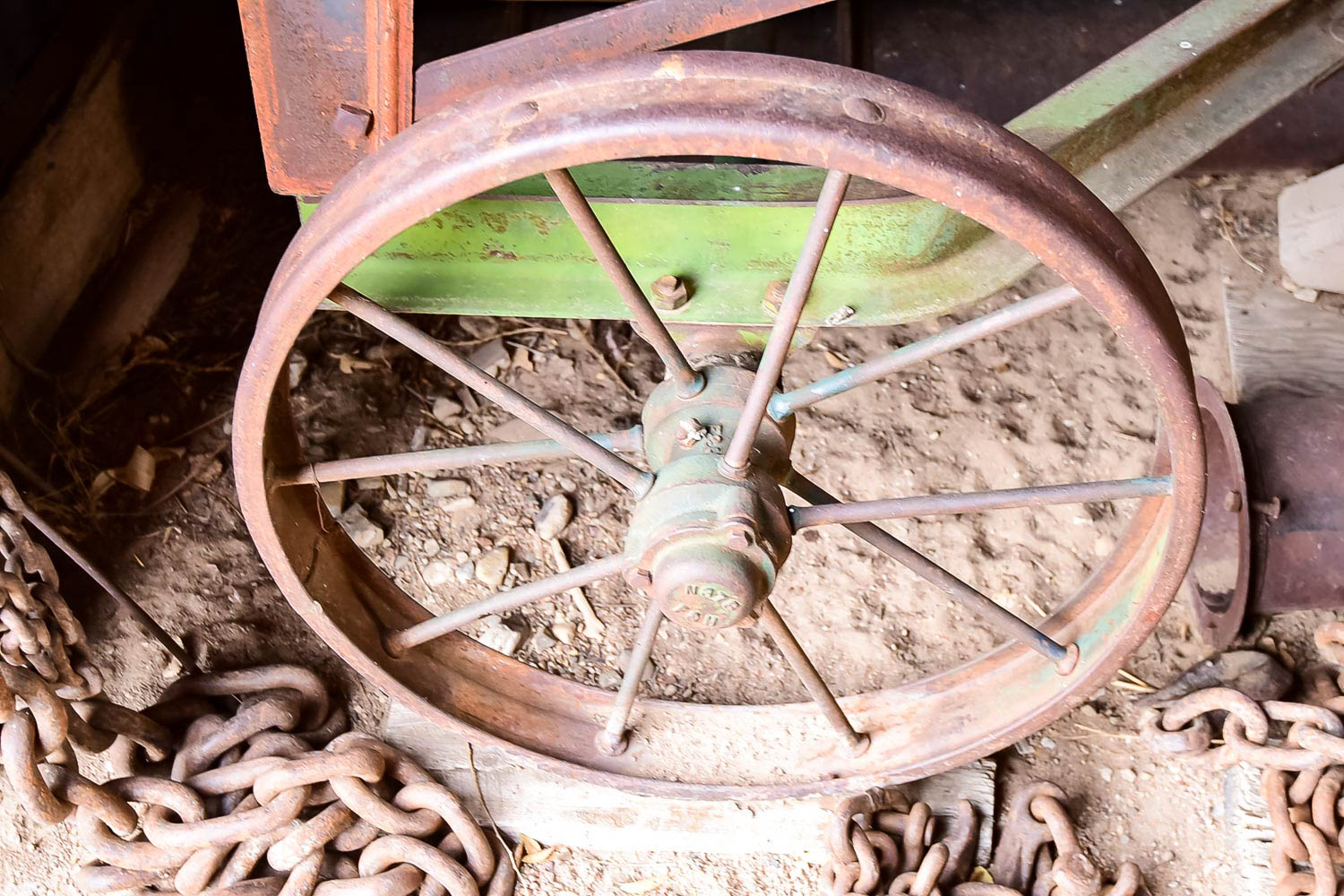 Vintage Silage Cutter Machine