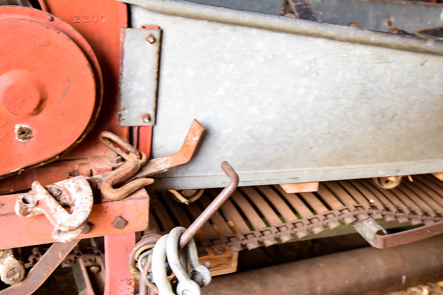 Vintage Silage Cutter Machine
