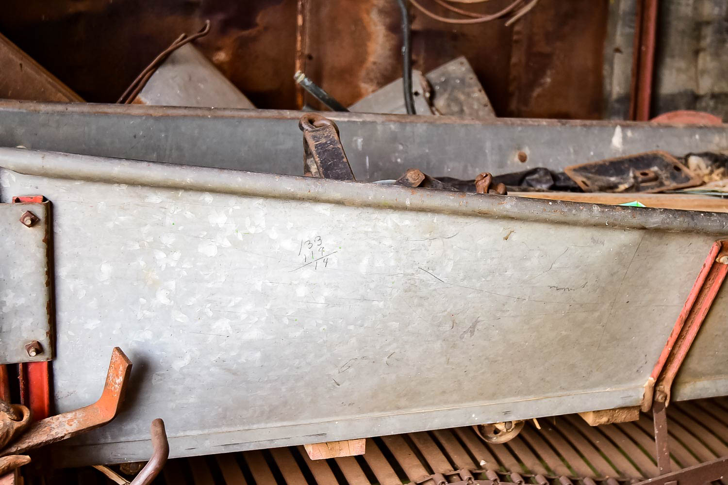 Vintage Silage Cutter Machine