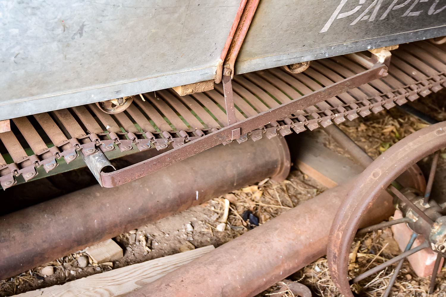 Vintage Silage Cutter Machine