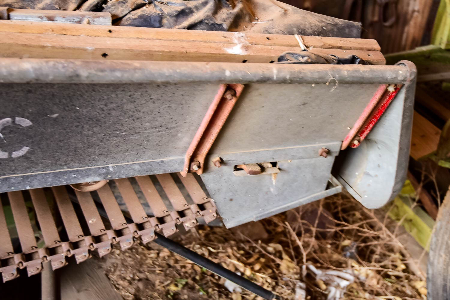 Vintage Silage Cutter Machine