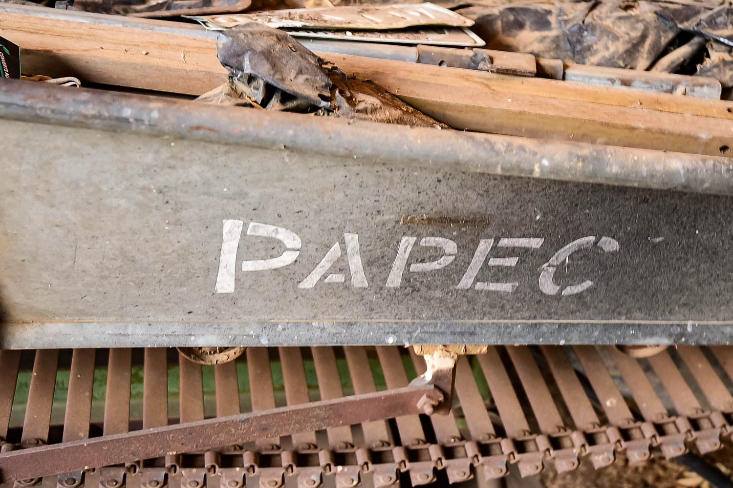 Vintage Silage Cutter Machine