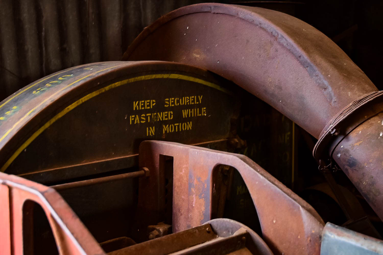 Vintage Silage Cutter Machine