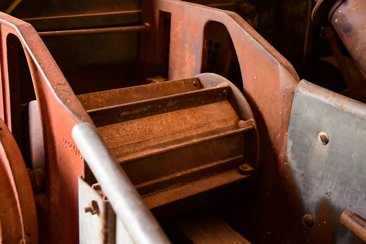 Vintage Silage Cutter Machine