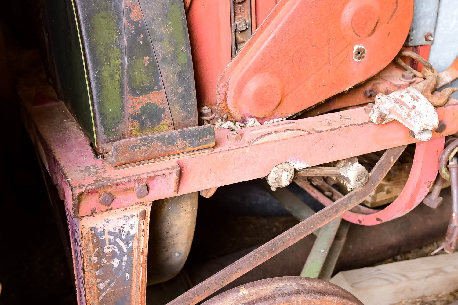 Vintage Silage Cutter Machine