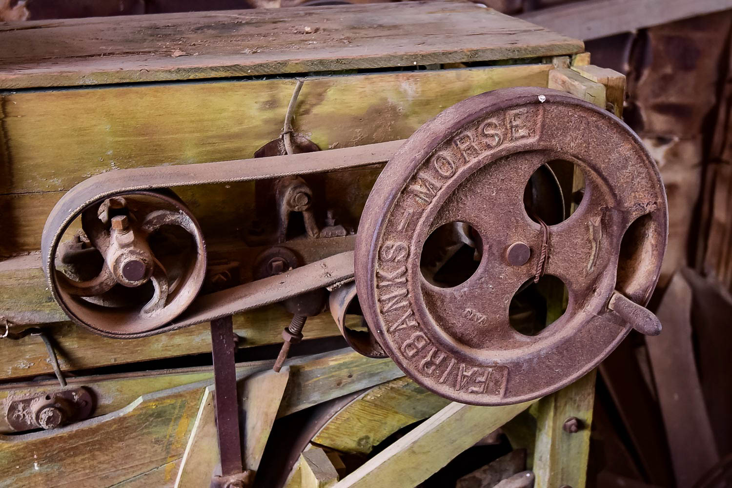Vintage Fairbanks-Morse Soy Bean Cleaner