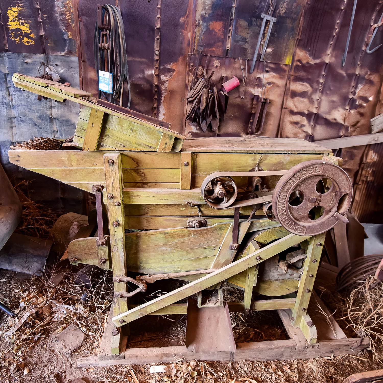 Vintage Fairbanks-Morse Soy Bean Cleaner