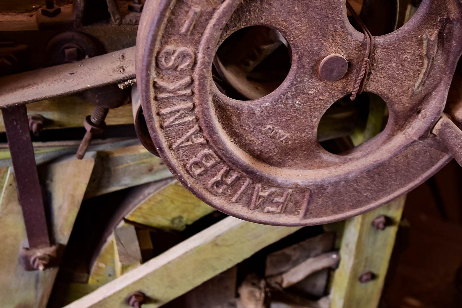 Vintage Fairbanks-Morse Soy Bean Cleaner