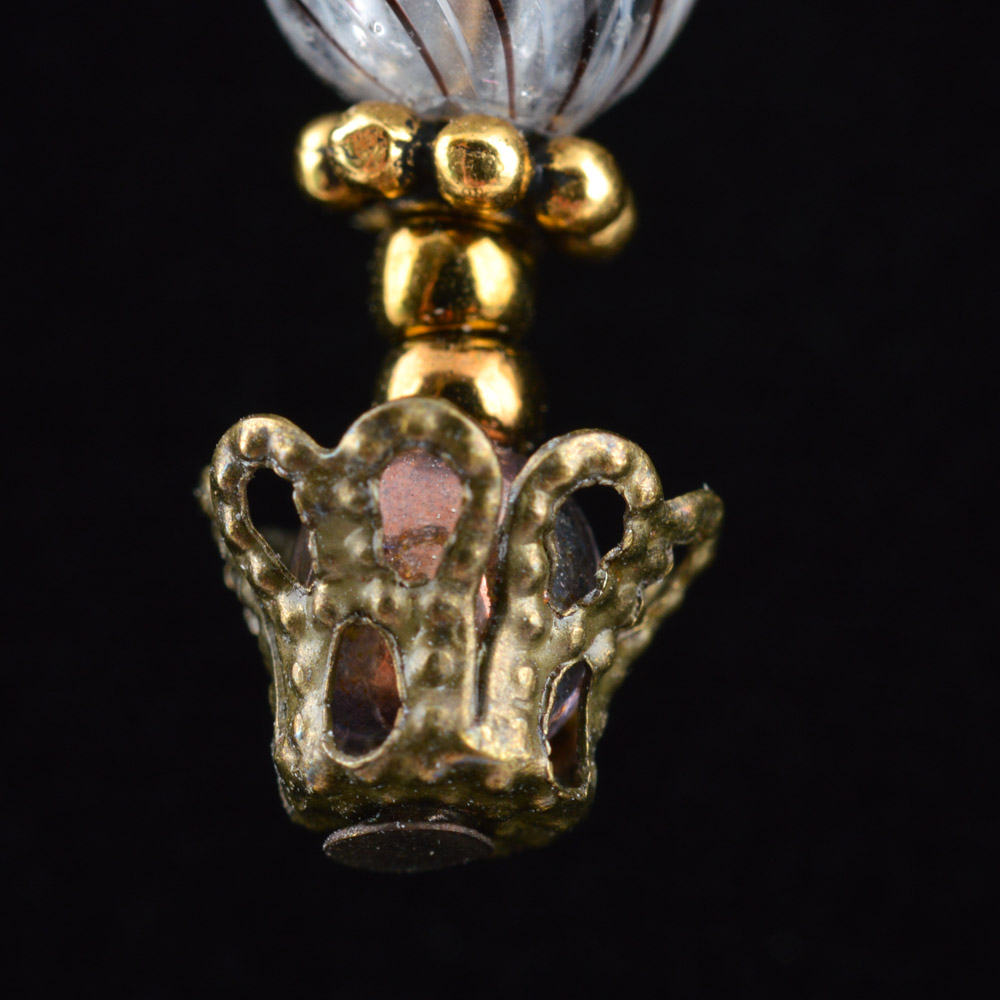 Handcrafted Hot Air Balloon Blown Glass Earrings