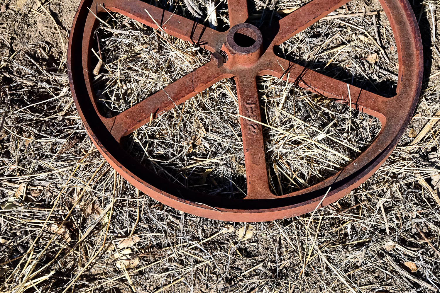 Antique Pulley Wheel