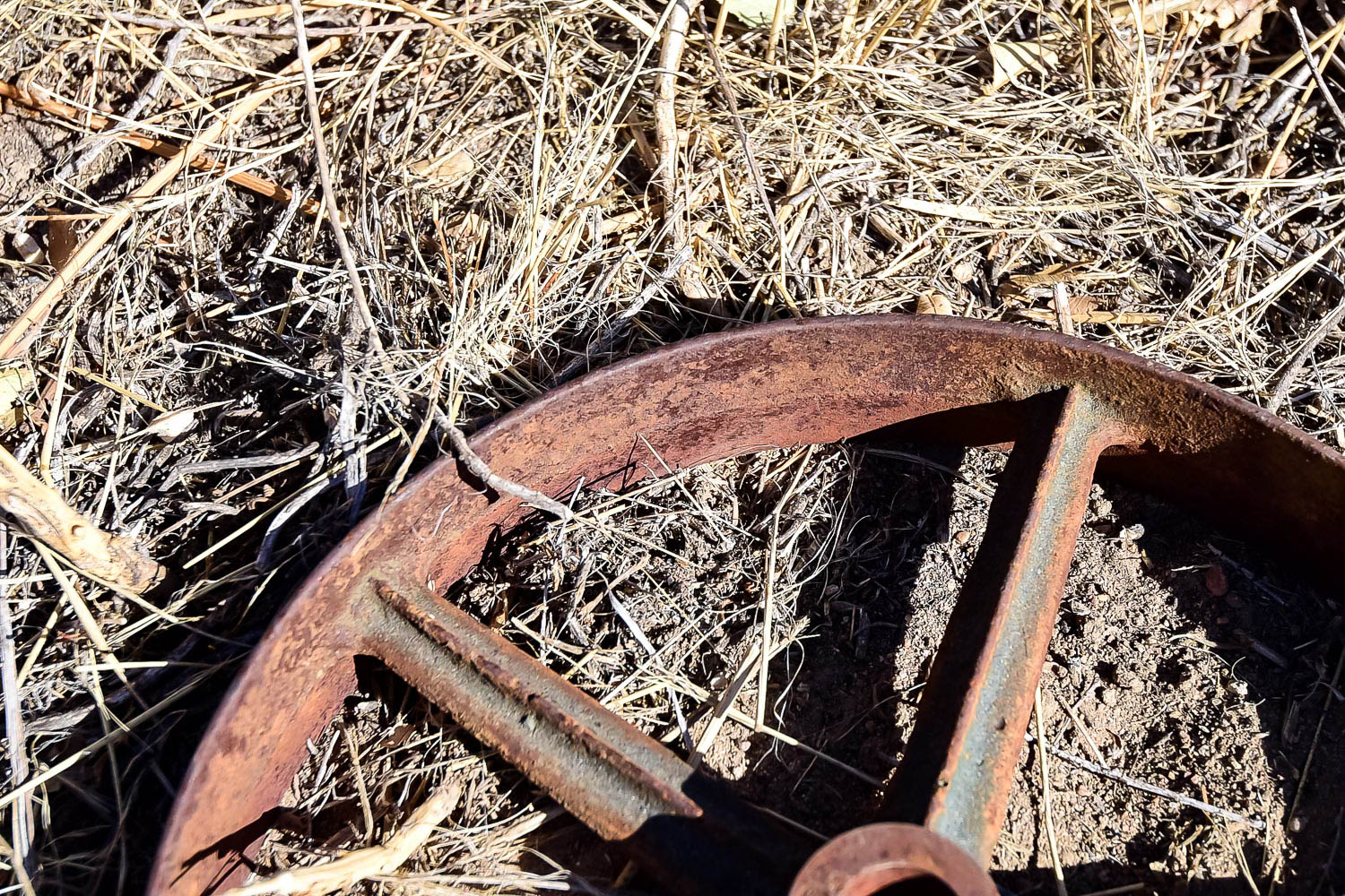 Antique Cast Iron Pulley Wheel