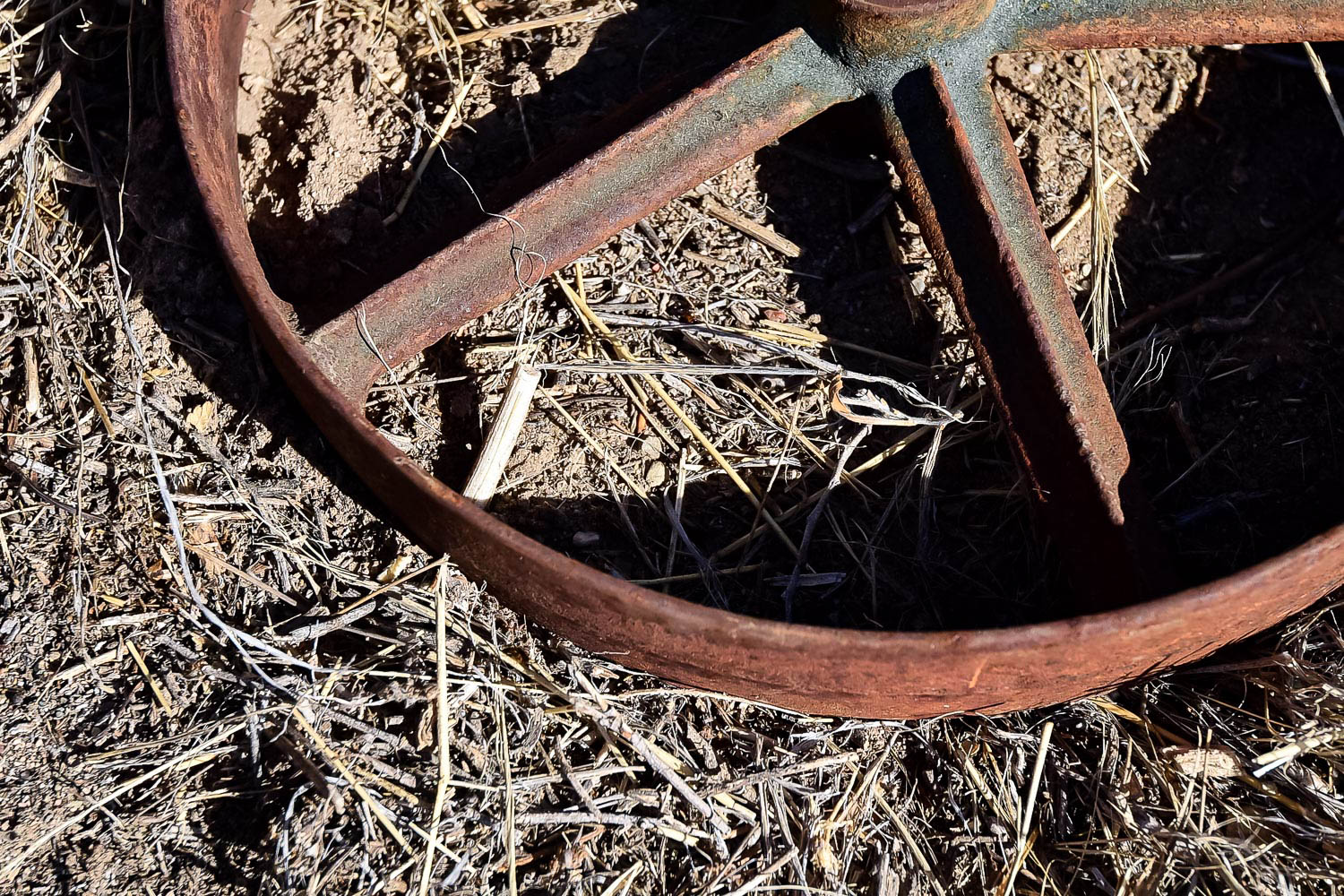 Antique Cast Iron Pulley Wheel