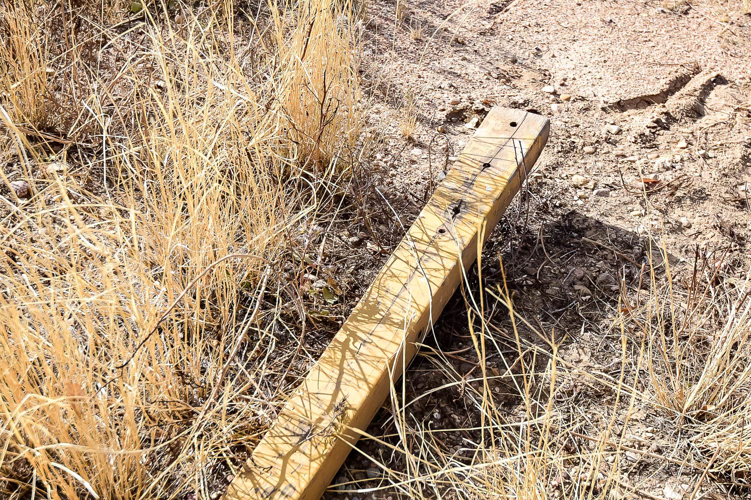 Antique Horse-Drawn Cart Tongue