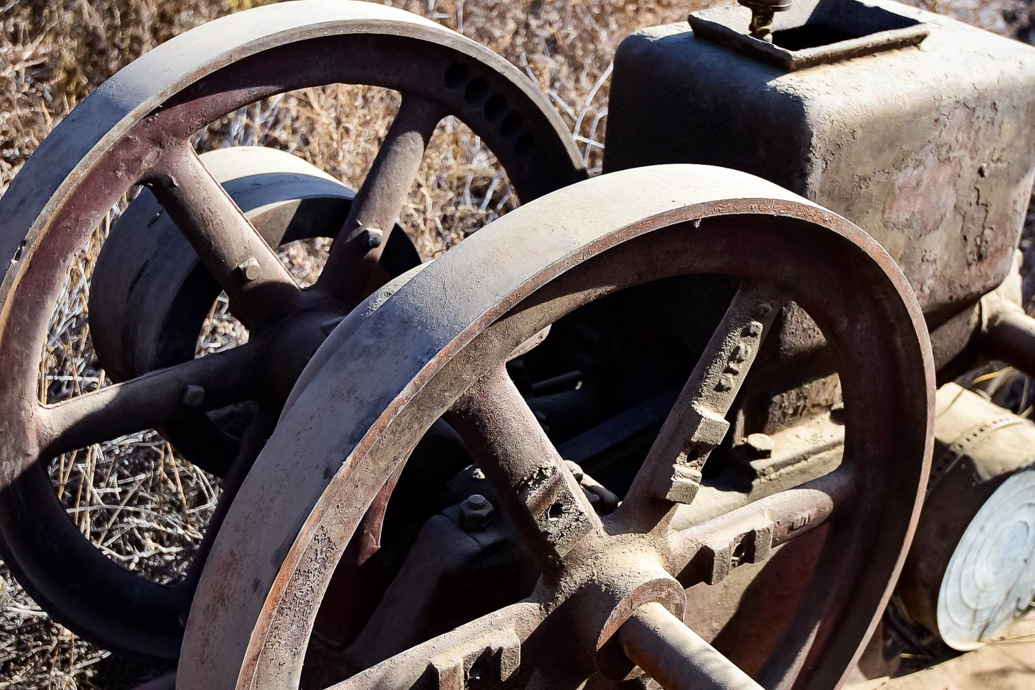Antique Montgomery Ward Sattley "Hit-or-Miss" Engine