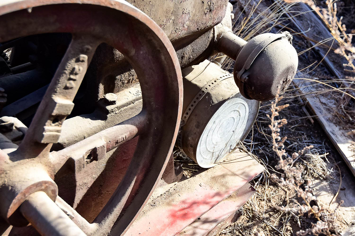 Antique Montgomery Ward Sattley "Hit-or-Miss" Engine