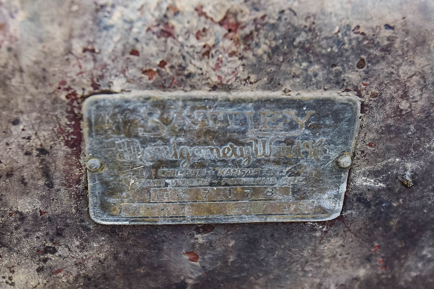 Antique Montgomery Ward Sattley "Hit-or-Miss" Engine