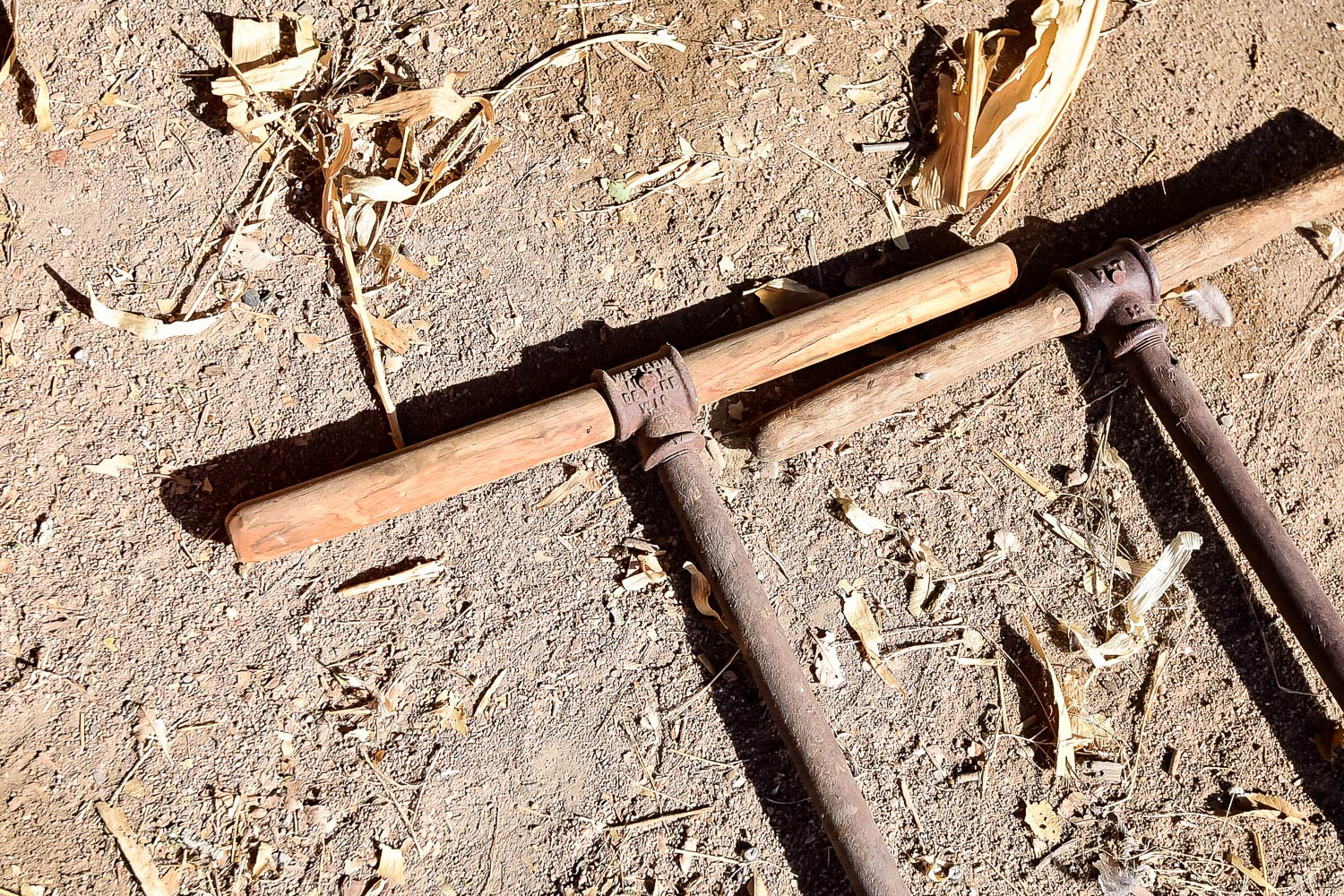 Pair of Antique Post Hole Diggers