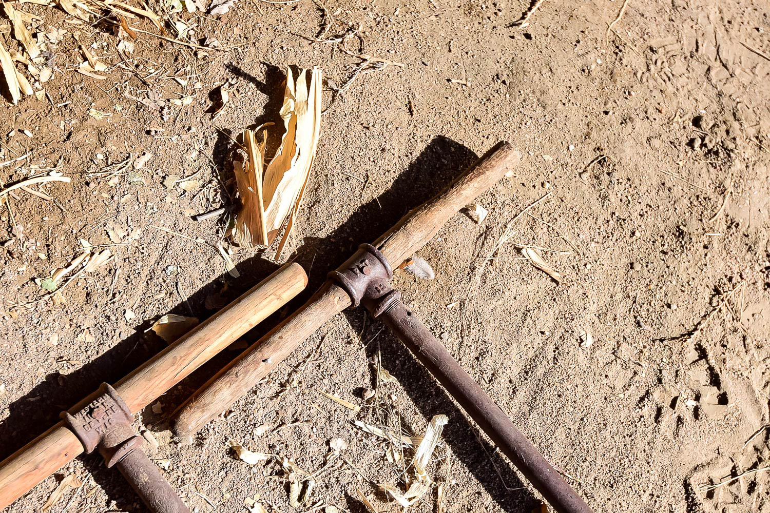 Pair of Antique Post Hole Diggers