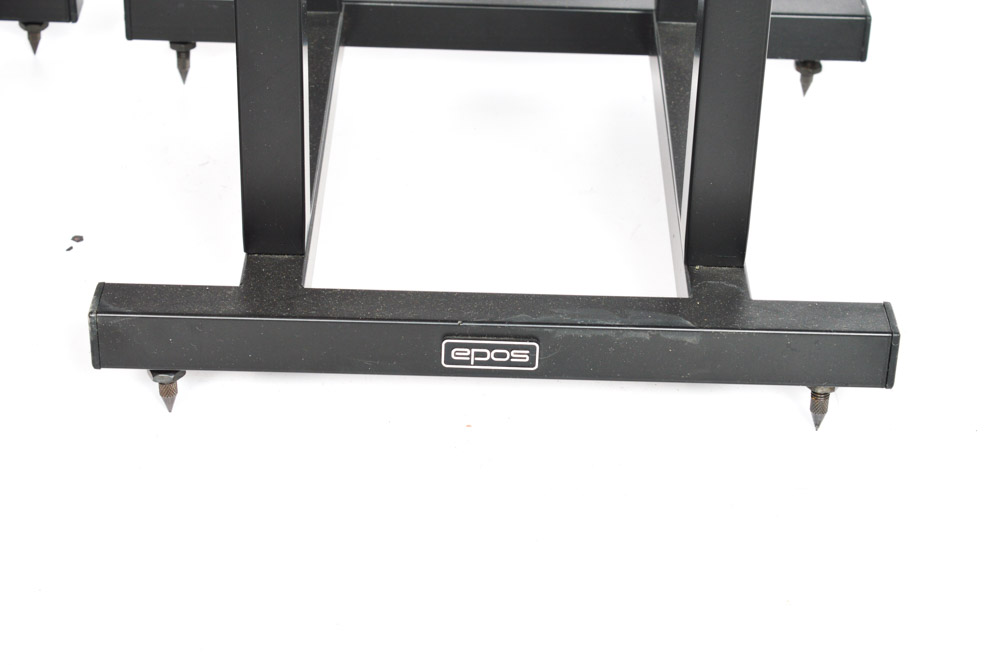 Epos Speakers With Metal Stands