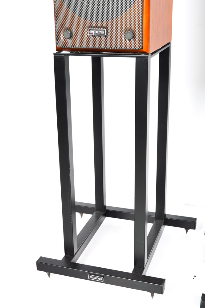 Epos Speakers With Metal Stands