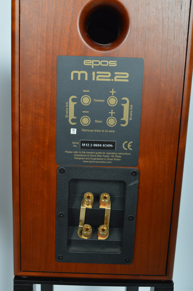 Epos Speakers With Metal Stands