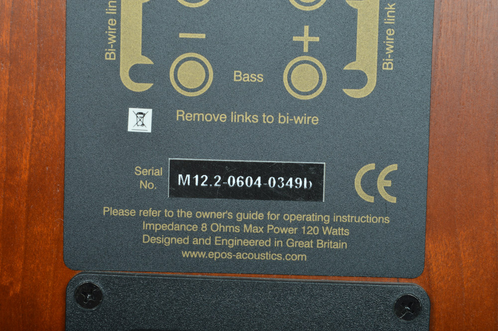 Epos Speakers With Metal Stands