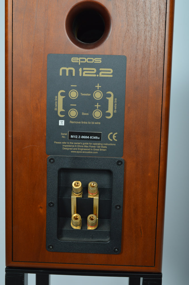 Epos Speakers With Metal Stands