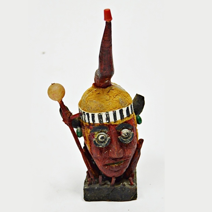 Original Outsider Mixed Media Sculpture by Robert McKinney