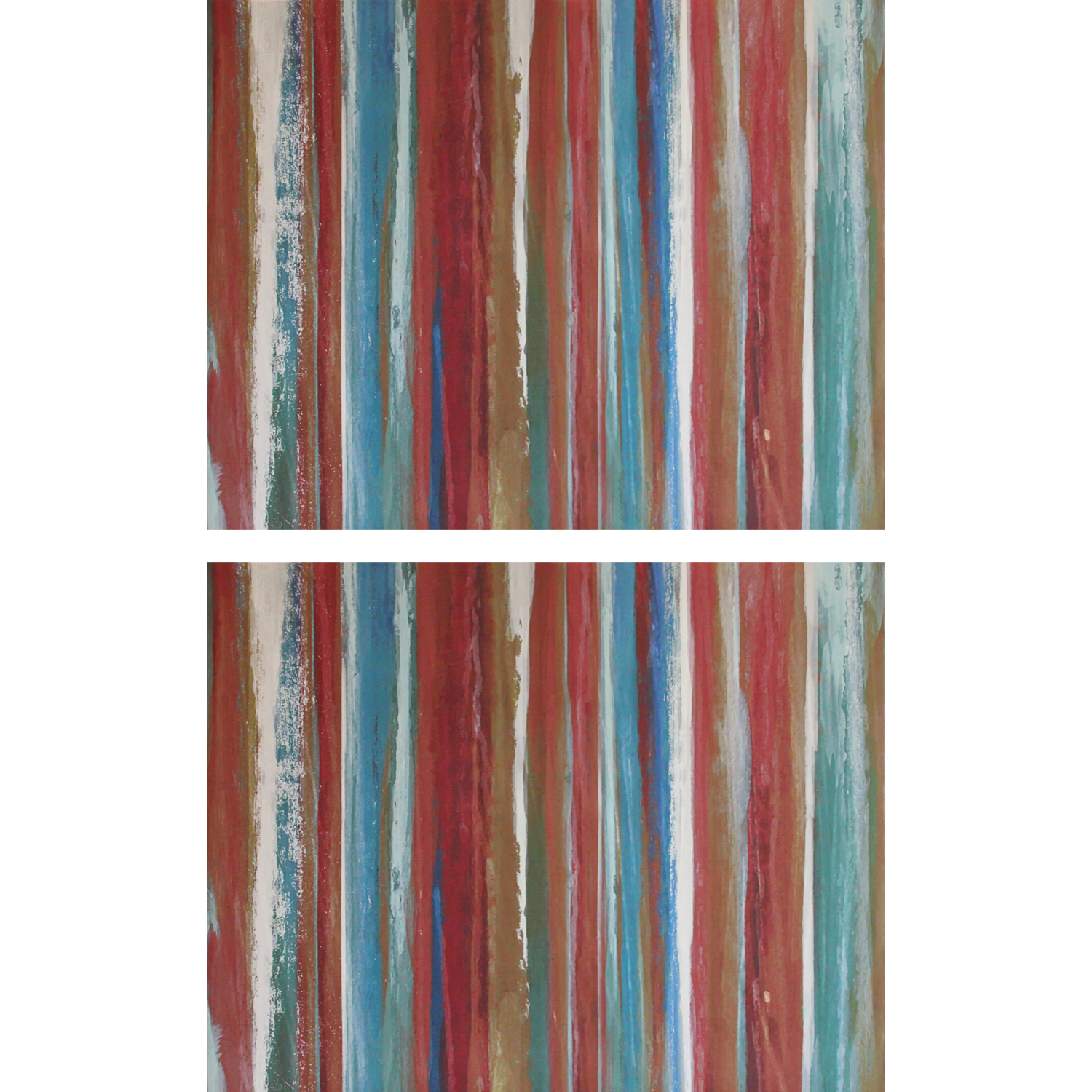 Pair of Giclée Prints on Canvas