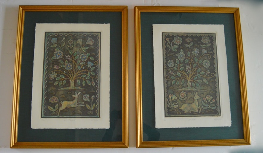 Two DeShon Limited Edition Etchings