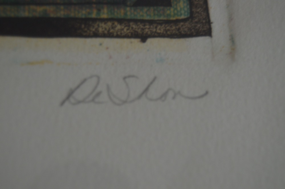 Two DeShon Limited Edition Etchings