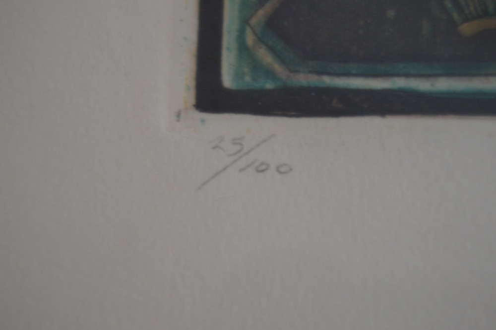 Two DeShon Limited Edition Etchings