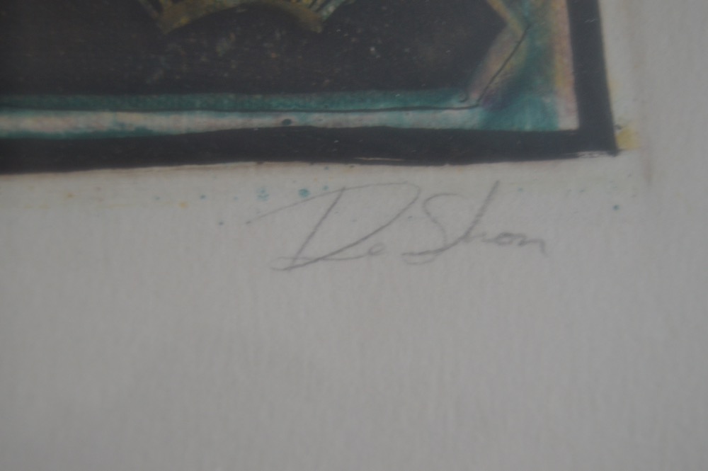 Two DeShon Limited Edition Etchings