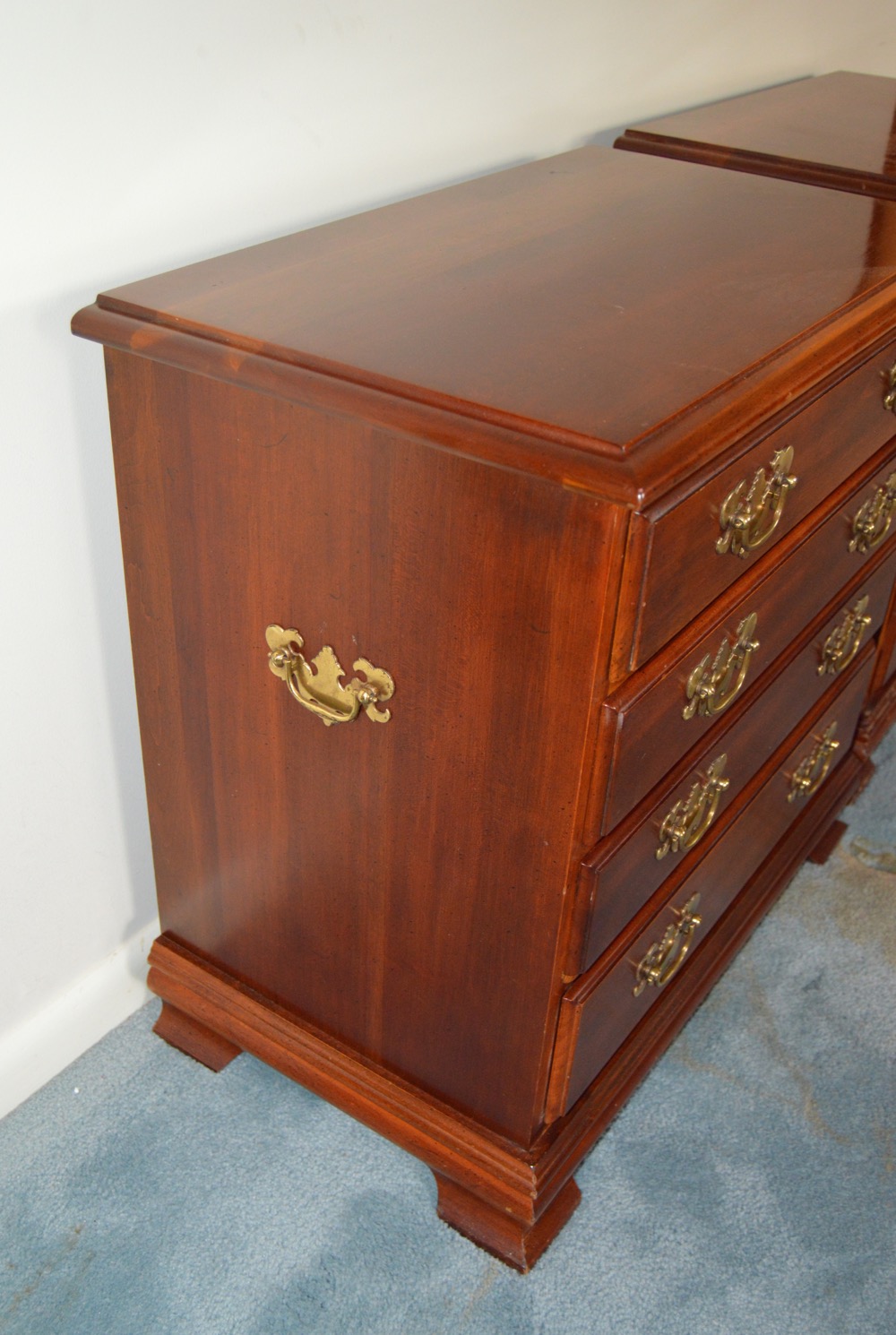 Two Four Drawer Nightstands