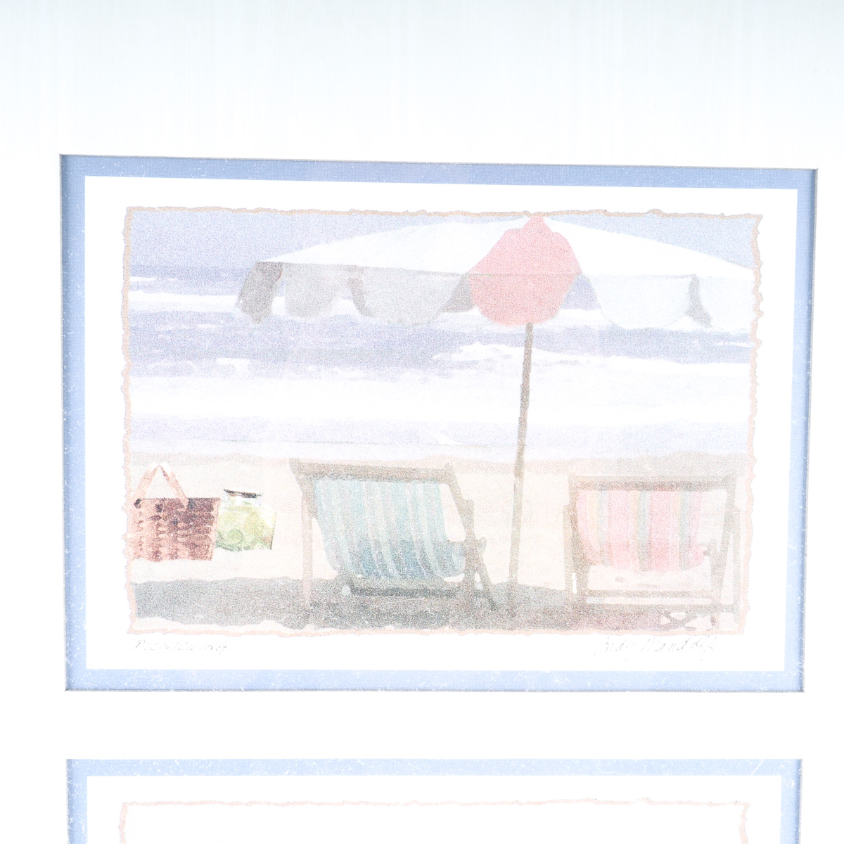 Framed  Beach Prints After Andy Mandolf