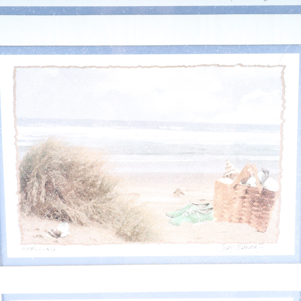 Framed  Beach Prints After Andy Mandolf