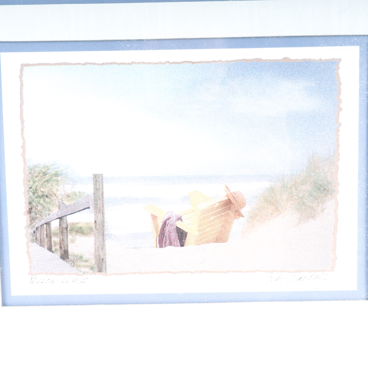 Framed  Beach Prints After Andy Mandolf