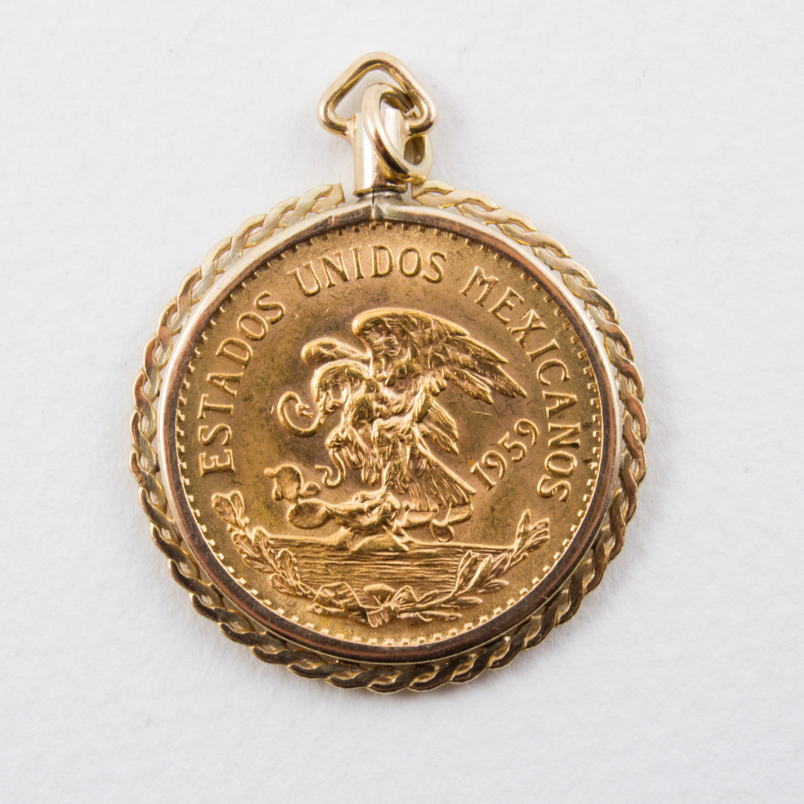 1959-mexican-20-peso-gold-coin-pendant-ebth