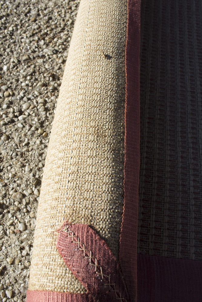 Woven Natural Fiber Area Rug